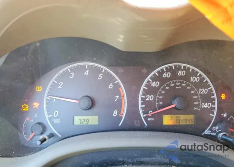 2009 Toyota Corolla Base из США, поврежденный, VIN 1NXBU40E69Z043999